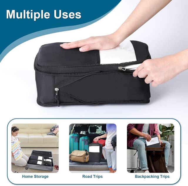 Thumbnail 6 de Cozary Organizer Valigia packing cubes impermeabili