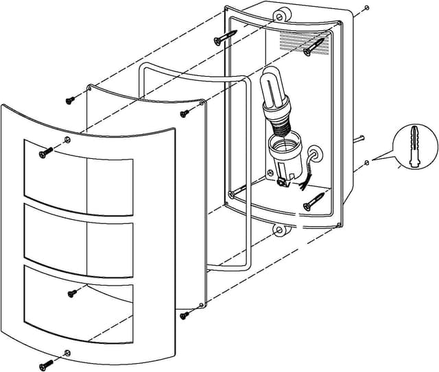 Thumbnail 5 de Eglo City applique murale extérieure 26 cm