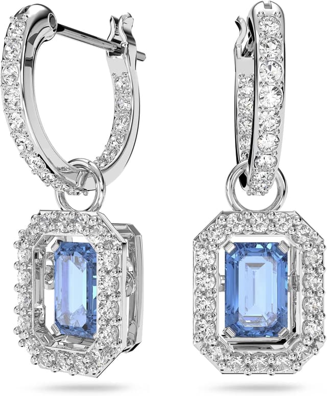 Imagen de Swarovski Pendientes Millenia octogonales azules en OfertitasTOP