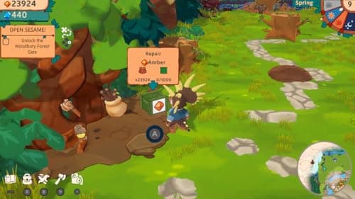 Detalle de Amber Isle Nintendo Switch