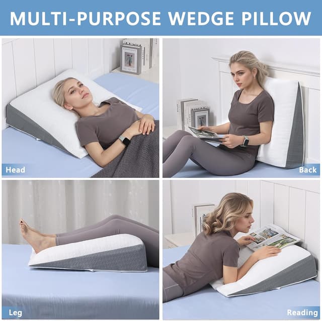 Detalle 2 de HAVARGO Keilchenkissen 60 x 60 x 16 cm