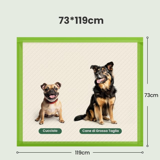 Detalle 2 de Gardner Pet Tappetini igienici per cuccioli 73x119 cm