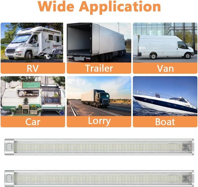 Thumbnail 5 de URAQT 168 LED Innenbeleuchtung 12V