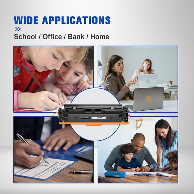 Thumbnail 6 de Q-image Cartuccia toner compatibile Canon 054 054H (CRG-054 / CRG-054H) nera per i-SENSYS LBP e MF