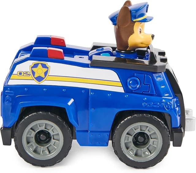 Detalle 2 de Patrulla Canina 🚓 Coche Policía y Figura Chase - 15 cm