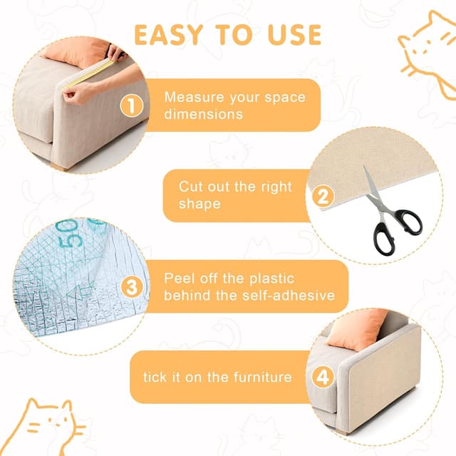 Detalle 2 de Qoosea Alfombra Rascador 200×40 cm