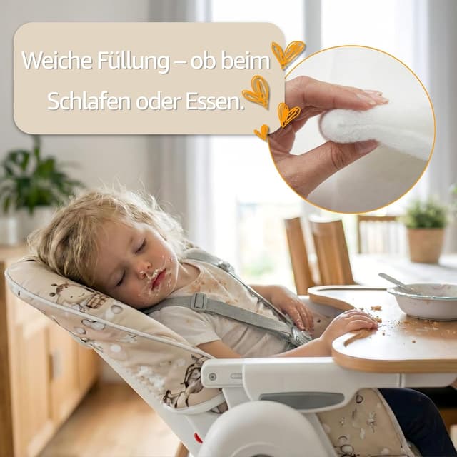 Thumbnail 3 de Housse chaise haute bébé Galaxie imperméable