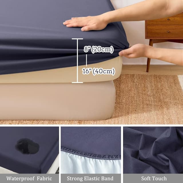 Thumbnail 3 de DUJUIKE Sábana Bajera Impermeable 200x200