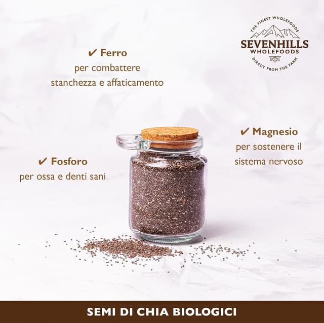 Thumbnail 2 de Sevenhills Wholefoods Semi di chia 1.8kg 🥗