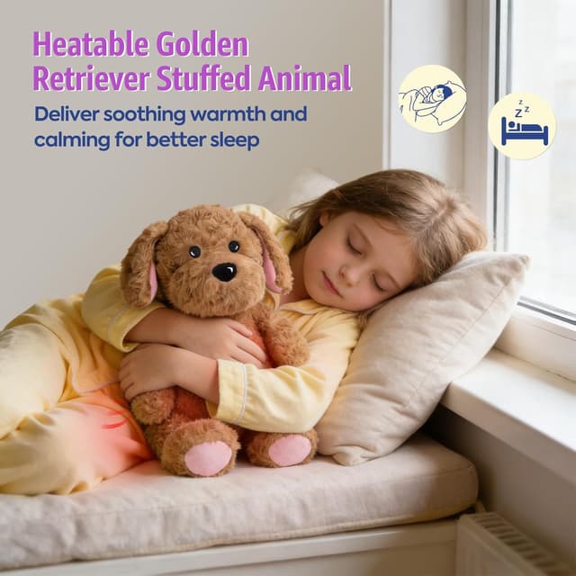 Detalle de shownicer Wärmekissen Stofftier Hund 0,8 kg