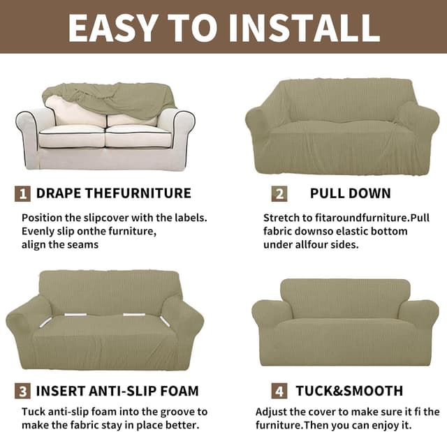 Thumbnail 6 de Ystyle copridivano 3 posti 180-230 cm