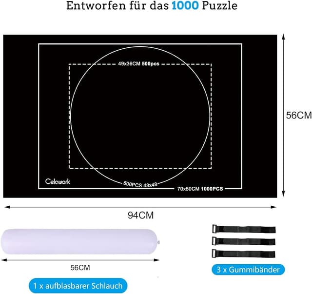 Thumbnail 1 de Celawork Puzzlematte Rollmatte 56 x 94 cm