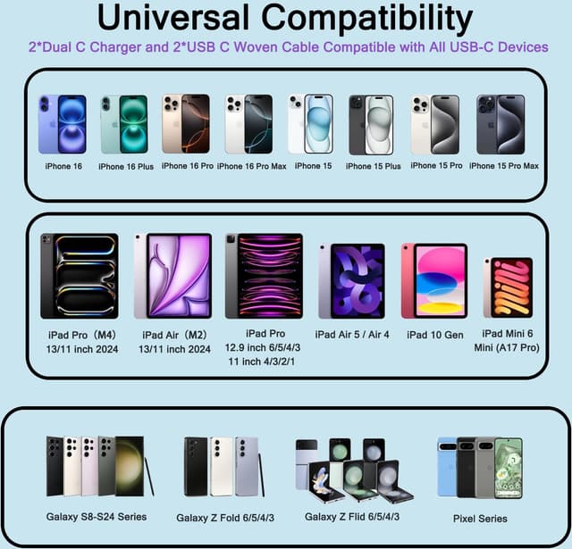 Thumbnail 5 de iPhone charger 10FT 2Pack