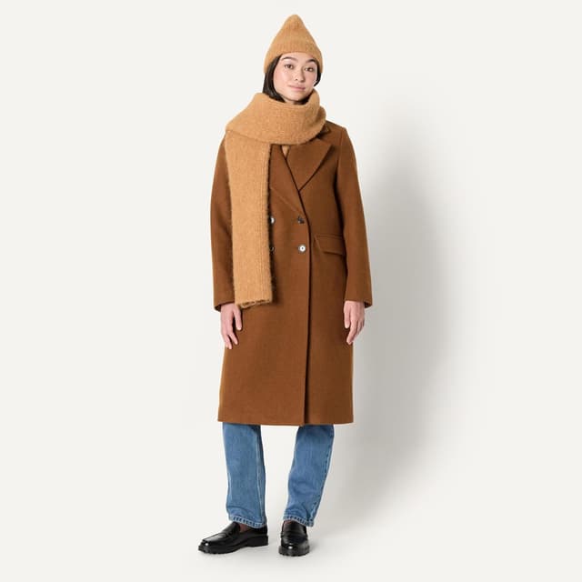 Thumbnail 6 de Amazon Essentials Mohair-Feel Unisex Scarf & Hat Set 🧣