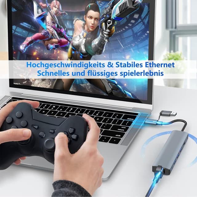 Thumbnail 5 de USB-C to Ethernet Adapter 1000 Mbps