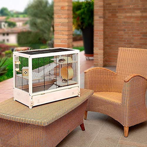 Thumbnail 2 de Ferplast HAMSTERVILLE jaula de madera para hámsteres 🐹