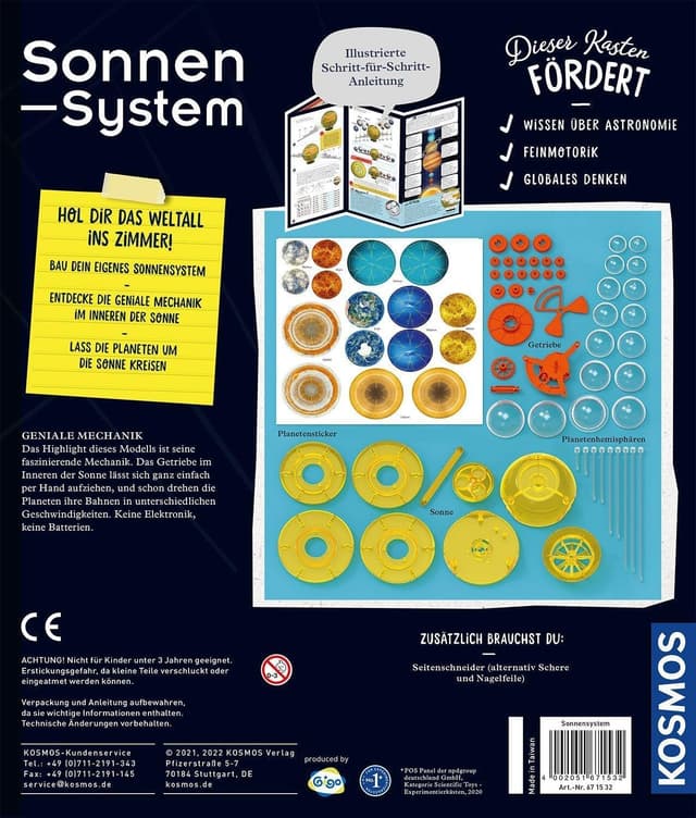 Detalle 2 de Kosmos 671532 Sistema Solar 35 cm