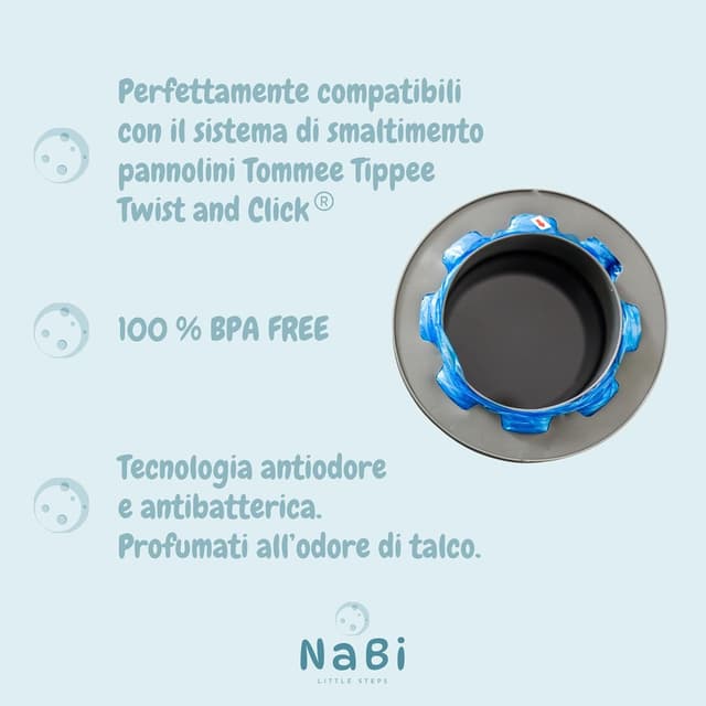 Thumbnail 4 de NABI LITTLE STEPS Ricariche 320 pannolini
