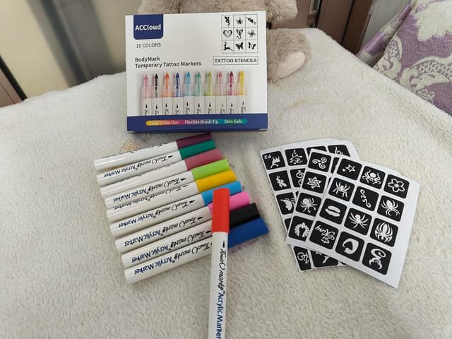 Thumbnail 6 de ACCloud tatuajes temporales 10 marcas
