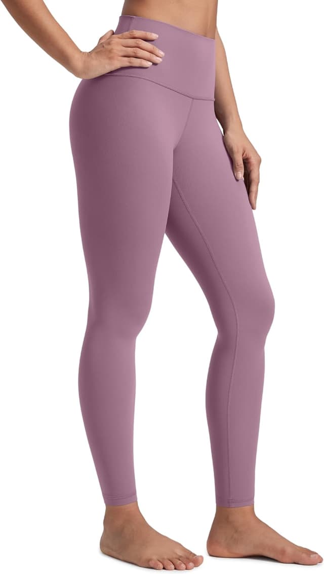 Detalle de CRZ YOGA Butterluxe Damen Sport-Leggings (71 cm) – High Waist, blickdicht & nahtlos