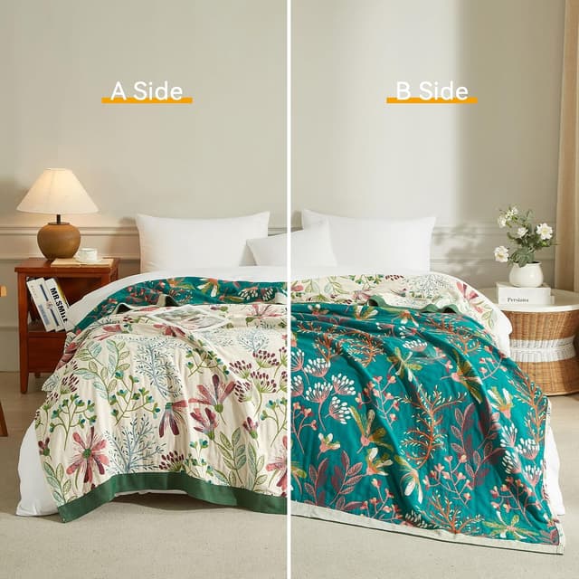 Thumbnail 1 de Bailix Premium Boho Tagesdecke 150x200 cm