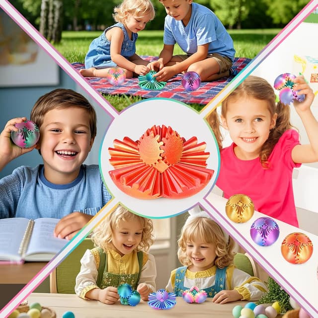 Thumbnail 3 de Gear Ball Fidget Steampunk Kugel 6 cm