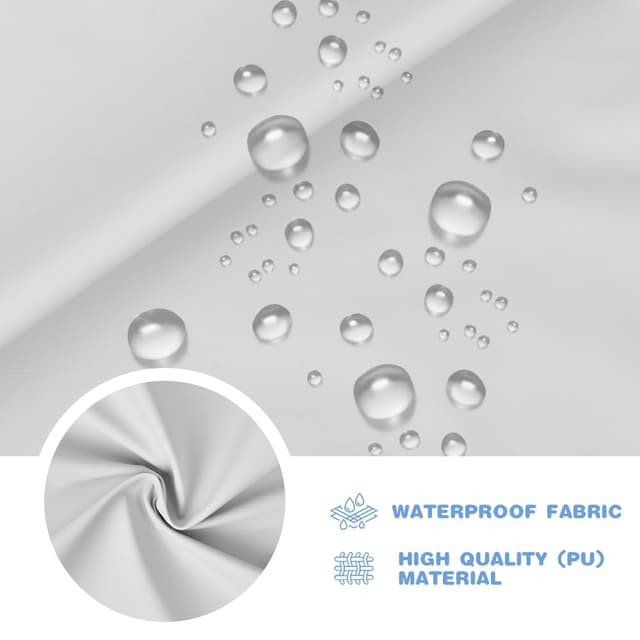 Detalle de Vicloon Baby-Lätzchen mit langen Ärmeln, wasserdicht mit Tasche – für 6 bis 12 Monate, grün