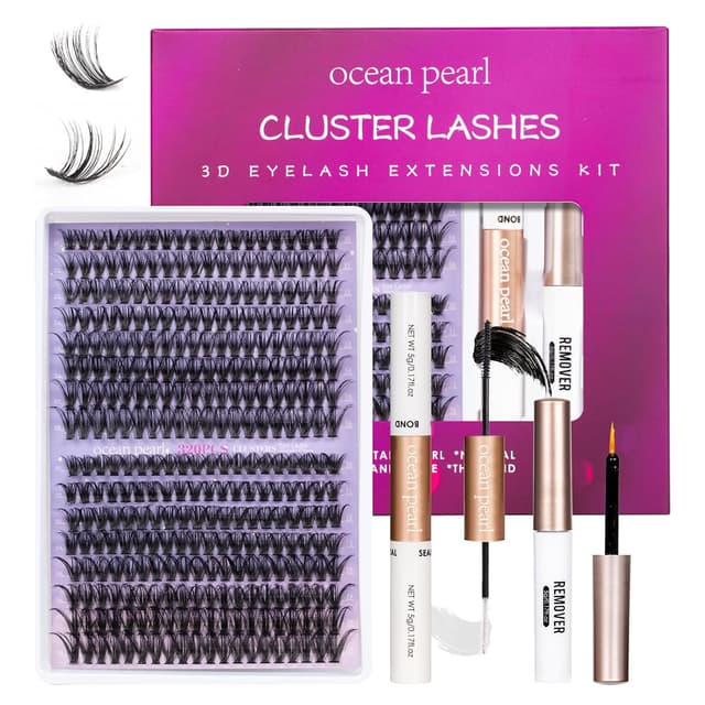 Thumbnail 1 de OCEAN PEARL 40D 50D Lash Clusters Kit 320 pcs ๐