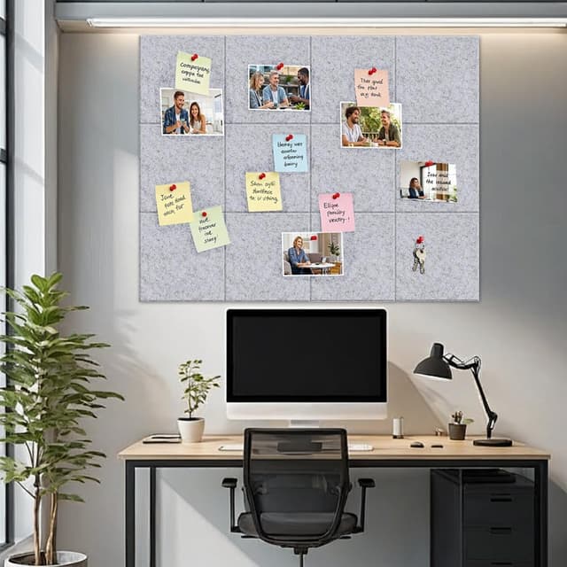 Thumbnail 6 de DASIAUTOEM Filz Pinnwand 30 x 30 cm