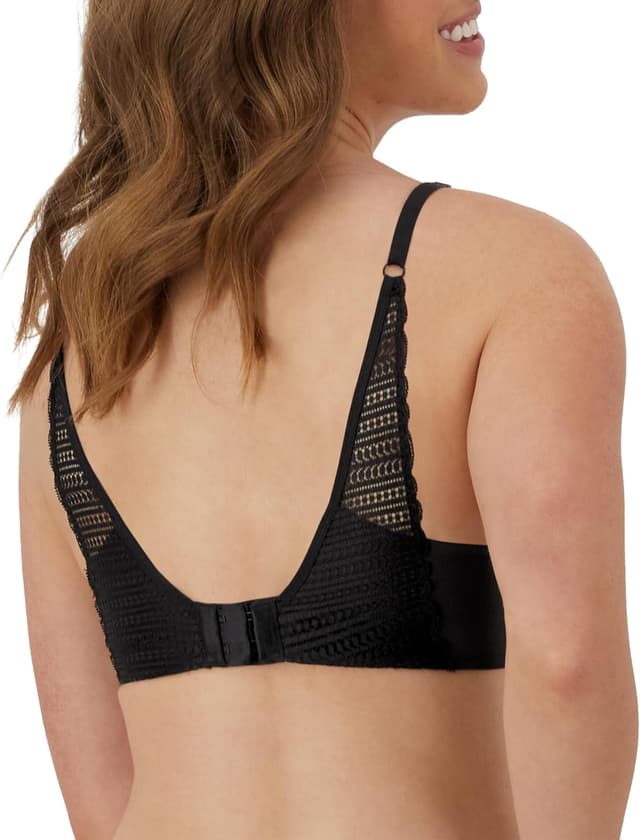 Detalle de Maidenform Natural Lift Women’s Padded Underwire T-Shirt Bra with Convertible Straps (Seamless, Full Coverage)