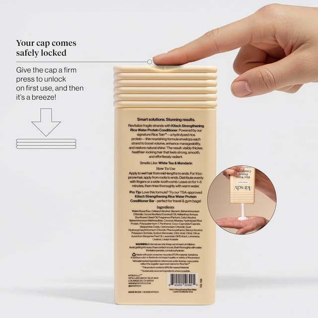 Thumbnail 2 de Kitsch Strengthening Rice Water Conditioner 12 oz 💇♀