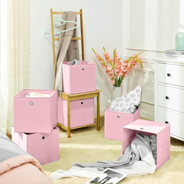 Thumbnail 2 de SONGMICS 6 boîtes pliables 30 x 30 x 30 cm