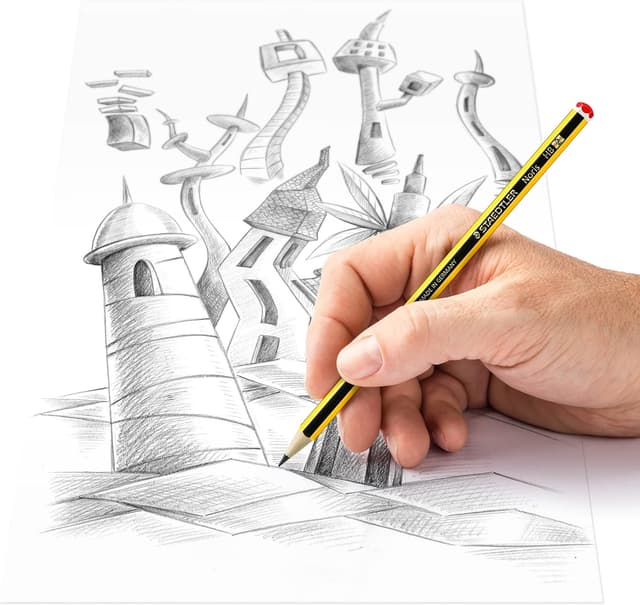 Detalle de Staedler Noris Lápiz HB 2 📝 50 unidades