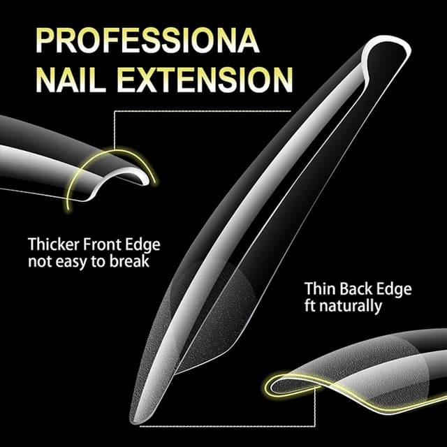 Thumbnail 3 de Eupneicu Kit Uñas 12 tamaños 600 piezas