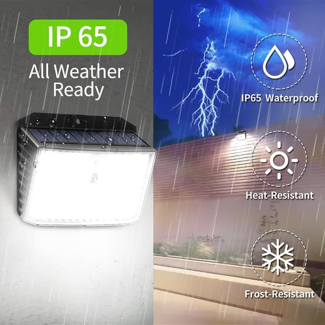 Detalle 2 de CLAONER Solar Security Light 4-pack ☀