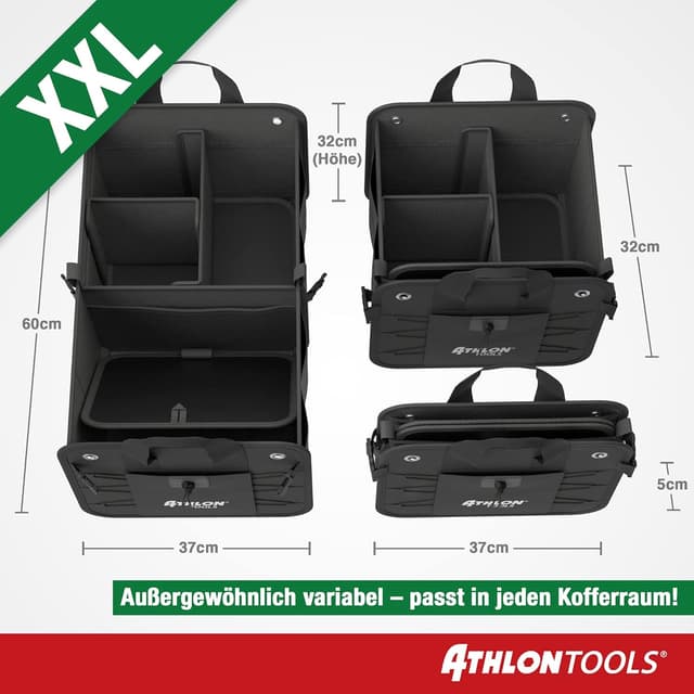 Thumbnail 4 de ATHLON TOOLS Premium Kofferraumtasche 60 L