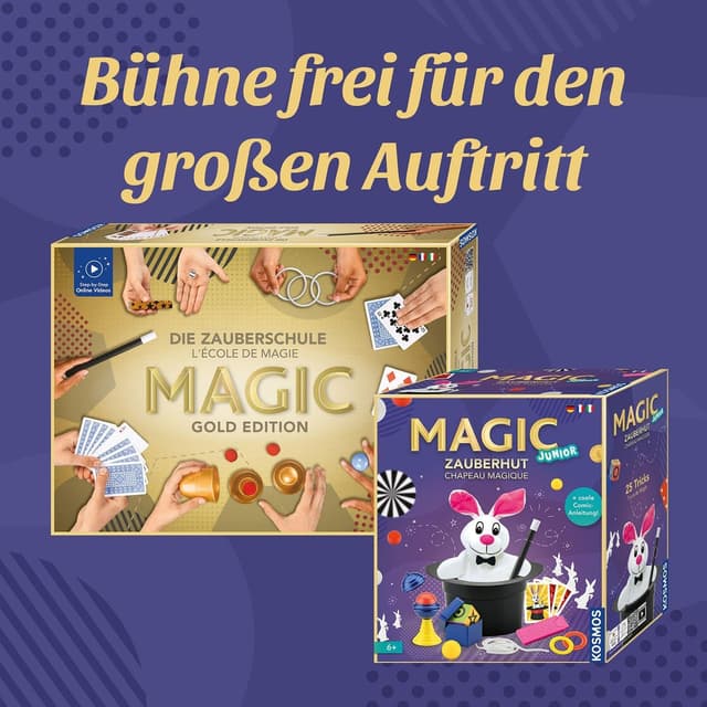 Thumbnail 6 de Kosmos Magic Cappello Magico: kit di magia per bambini con bacchetta e istruzioni scaricabili