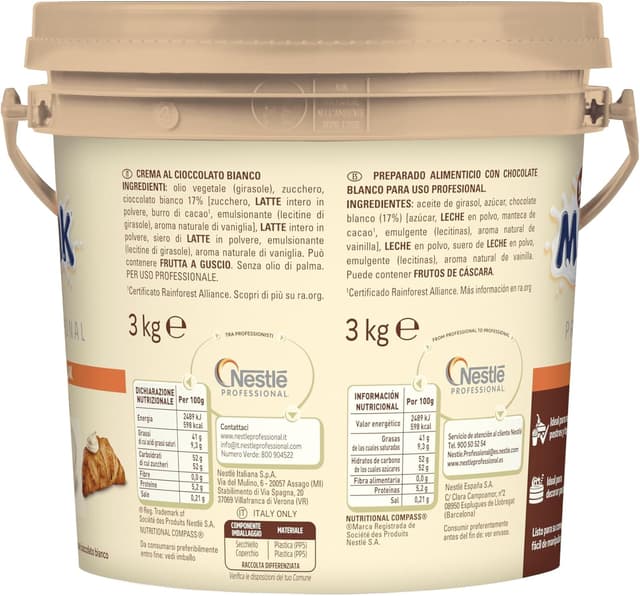 Thumbnail 11 de MILKYBAR Untable de Chocolate Blanco 3kg 🍫