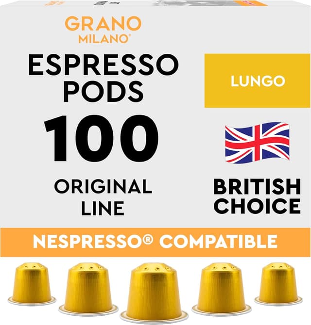 Detalle de New Grano Milano lungo coffee pods