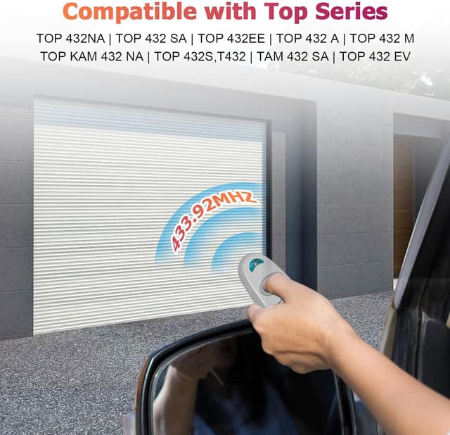 Thumbnail 1 de Telecomando per cancello C@me 433,92 MHz a 2 canali (EV-/NA-/EE) con portachiavi