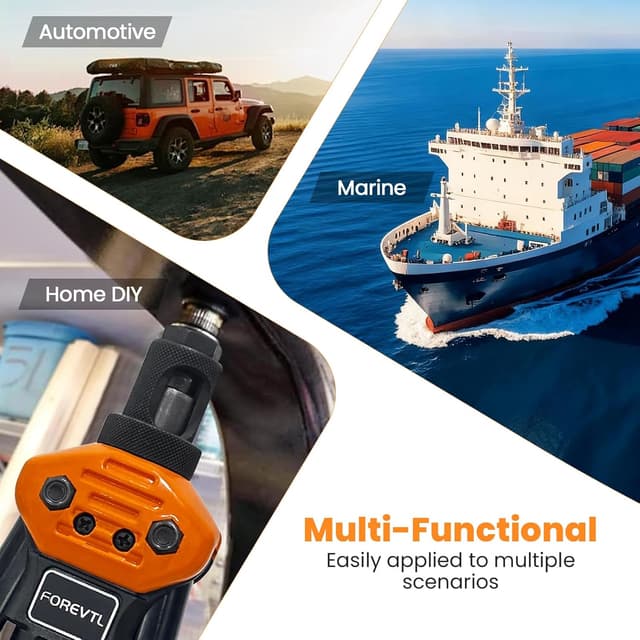 Thumbnail 6 de FOREVTL Rivet Nut Tool Kit 16-Inch