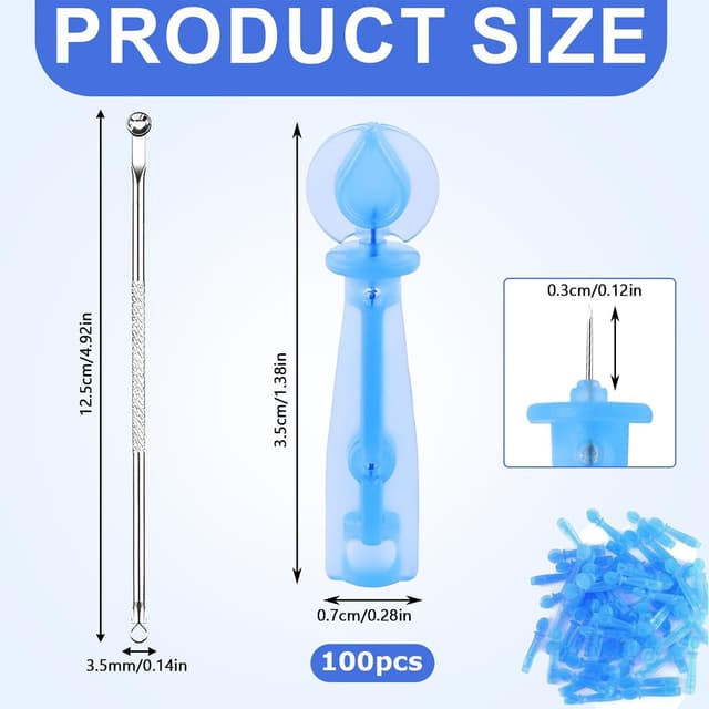 Detalle 1 de Weenwill Blackhead remover kit, 100 PCS