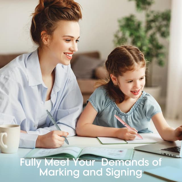 Detalle de FIOVER Morandi Gelstifte (10 Stück) 0,5 mm, schwarze Tinte – schnell trocknend