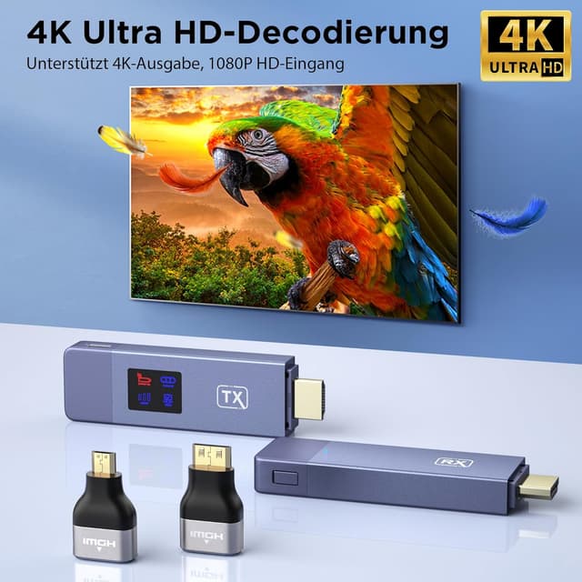 Detalle 2 de HDMI Wireless Transmitter 30 m Reichweite