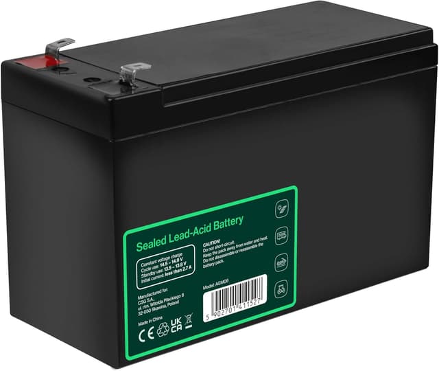 Thumbnail 4 de Green Cell Batteria AGM 12V 9Ah ⚙