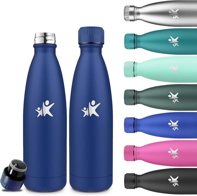 Detalle de Grsta Botella Acero Inoxidable 500 ml 🚰