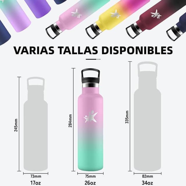 Detalle de Borraccia termica 750 ml Grsta