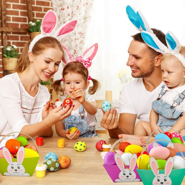 Thumbnail 6 de KEELYY Osterkörbchen Kinder 12 Stück