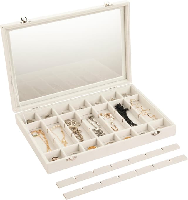 Thumbnail 4 de Frebeauty Bandeja 35 casillas joyero con tapa