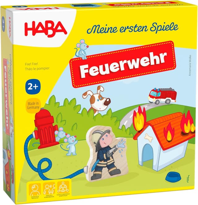 Imagen de HABA Feuerwehr Spiel ab 2 Jahren en OfertitasTOP